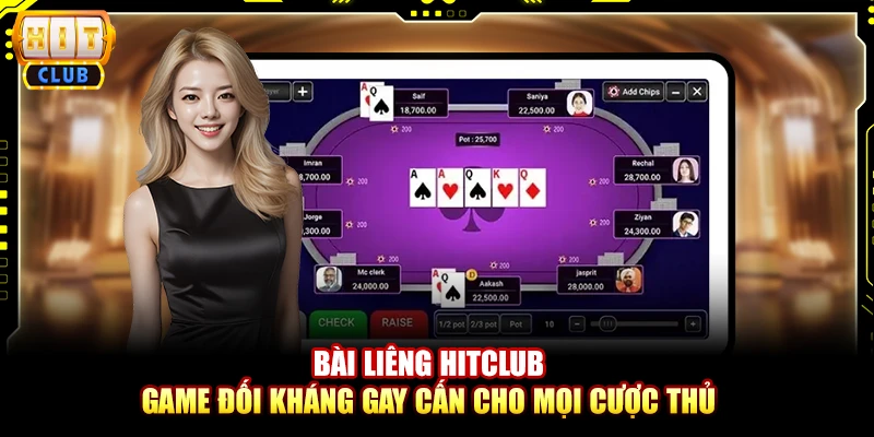 Bài liêng Hitclub – Game đối kháng gay cấn cho mọi cược thủ